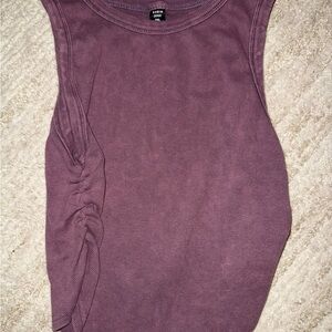 Women's Purple Sleeveless Top